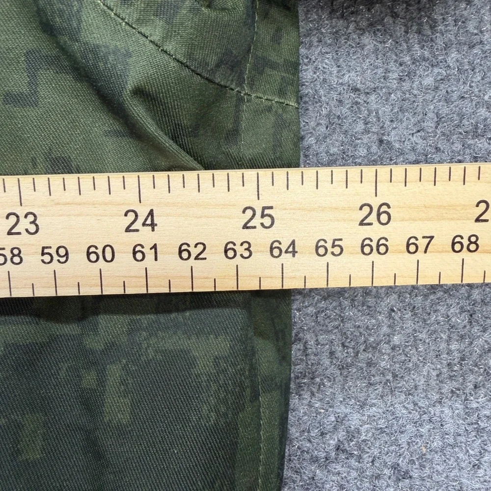 Columbia Omni-Tech Interchange Jacket Mens Large Green Digital Camo Waterproof